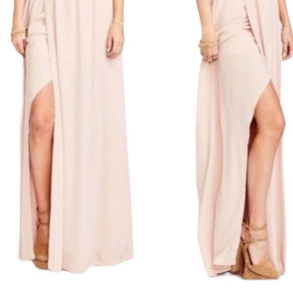 Show Me Your MuMu Kendall Maxi Dress NWT Small Dusty Rose - Picture 4 of 17